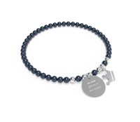 Bracciale 10 Buoni Propositi Donna in Acciaio B-5101/BL - B-5101/BL